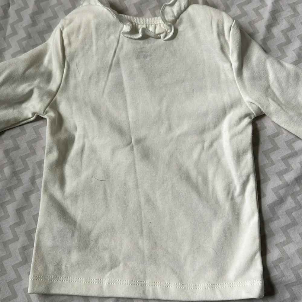 Baby Girls 18M Long Sleeve Ruffled Fleece Sweatshirt & Matching Jogger Pant Set - Picture 6 of 12